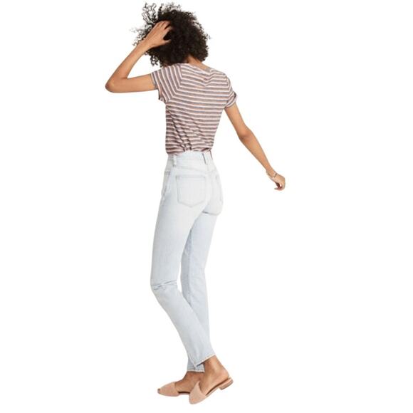 Madewell High Rise The Perfect Vintage Jean in Fitzgerald Wash Women's Size 27 - Picture 2 of 8